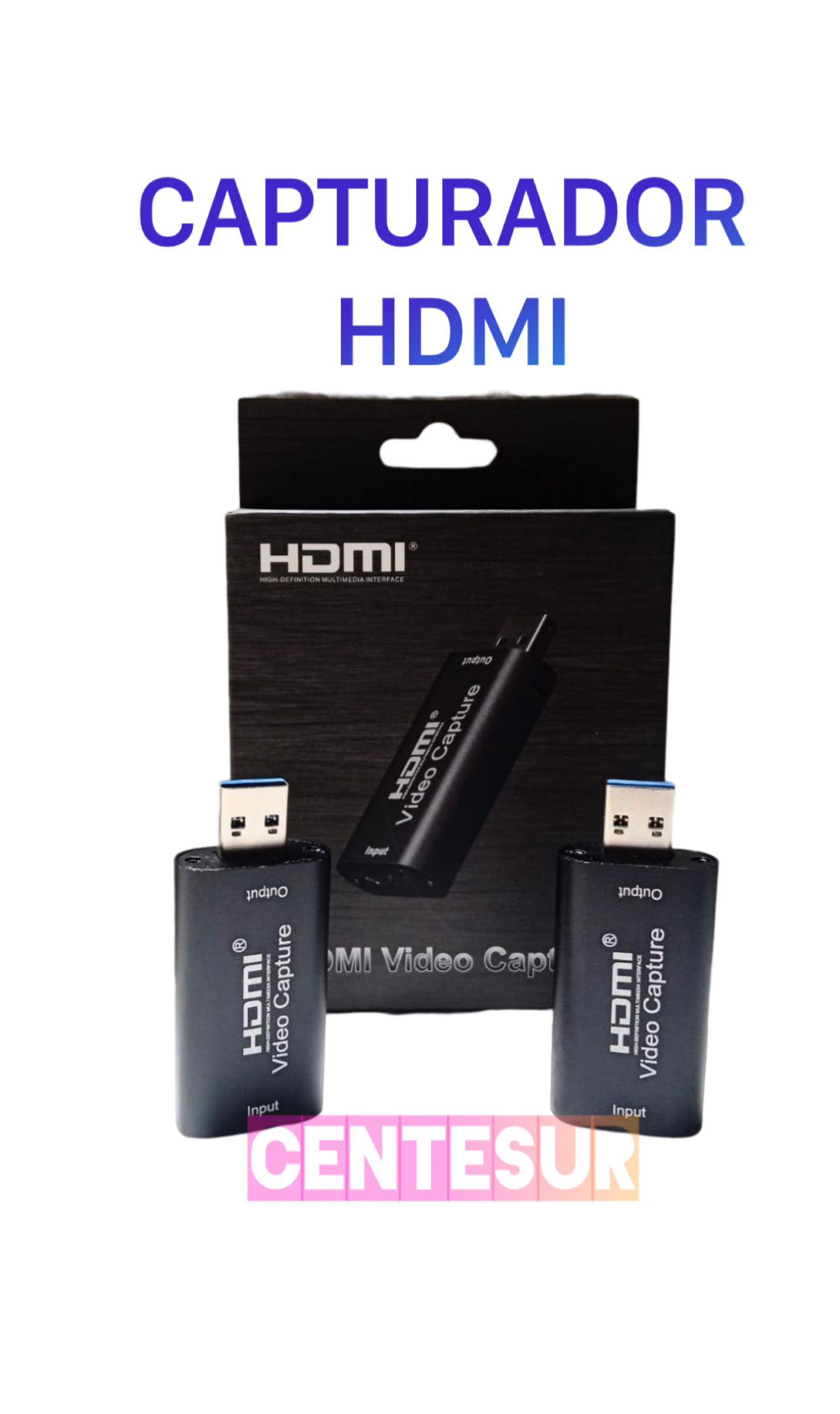 CAPTURADOR DE VIDEO USB-HDMI