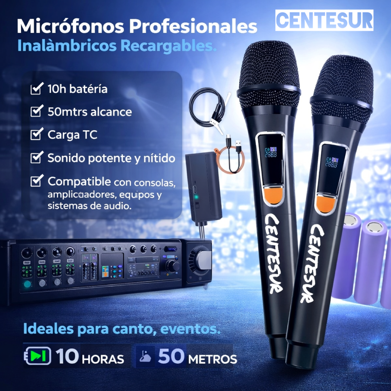 Micrófono Profesional CEN-01
