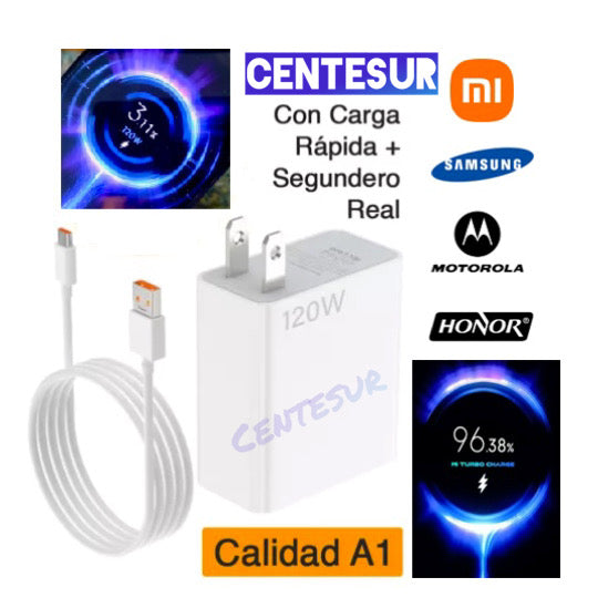 Cargador 120w Segundero Centesur
