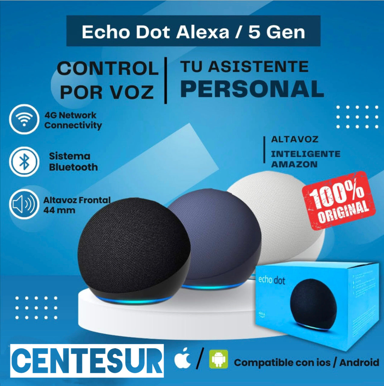 Alexa Echo Dot 5ta Generación