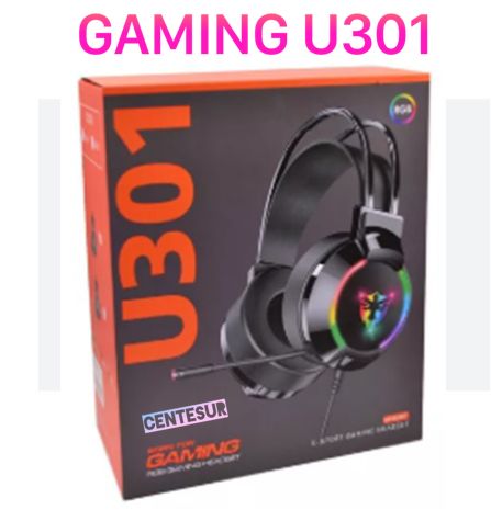 Auricular GAMING RGB U301 USB