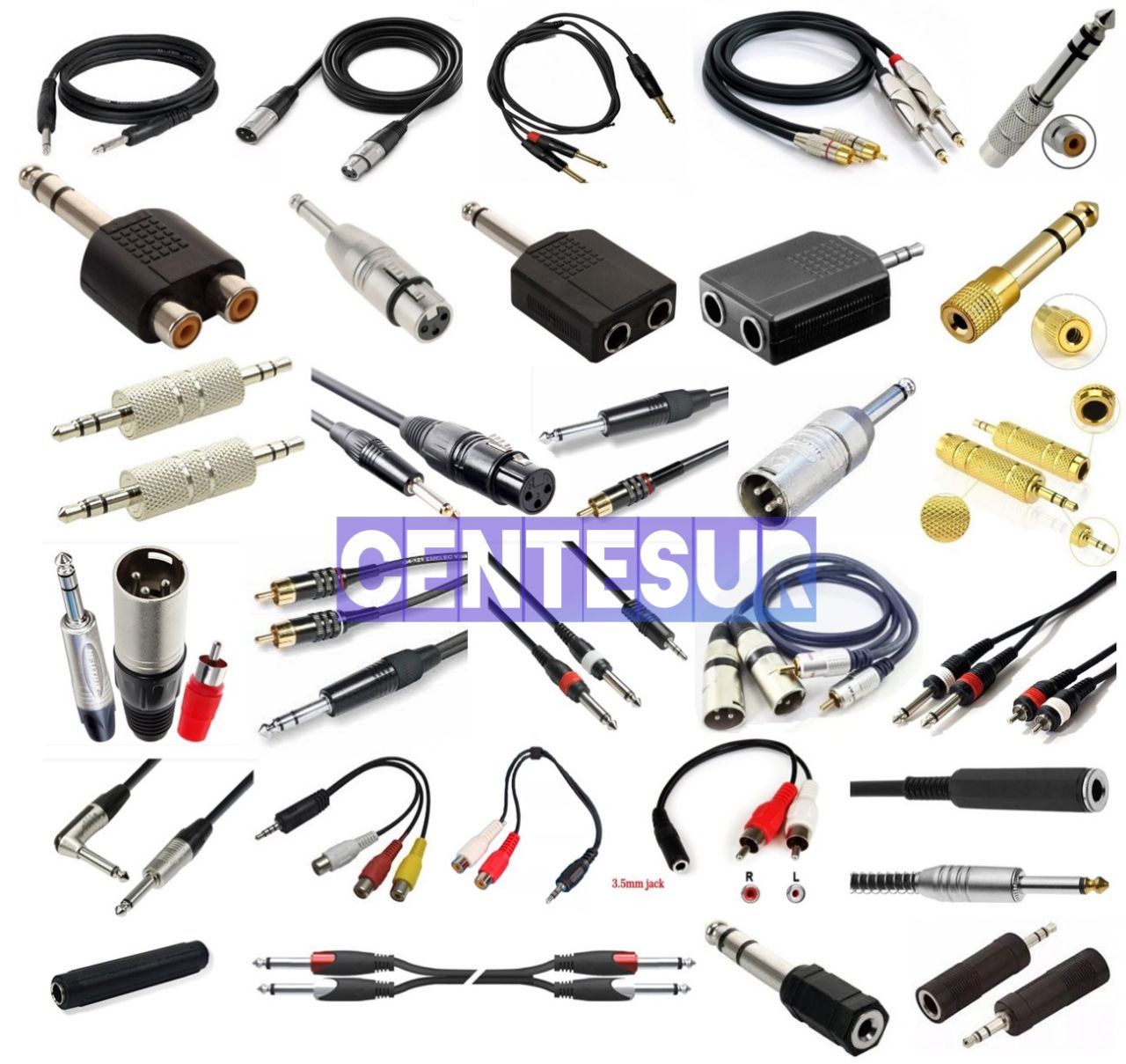 Cables Audio PLUG 6.3mm & 3.5mm