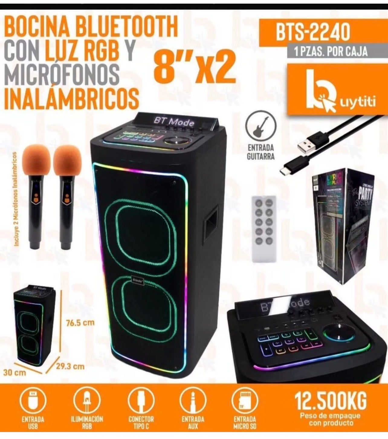 Parlante Dynamic BTS-2240
