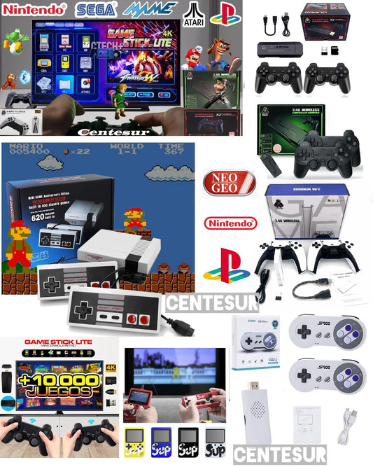 CONSOLAS DE JUEGOS RETRO GAME STICK SUP NINTENDO