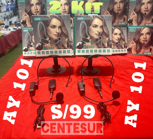 Kit AY-101 MICROFONO DIADEMA